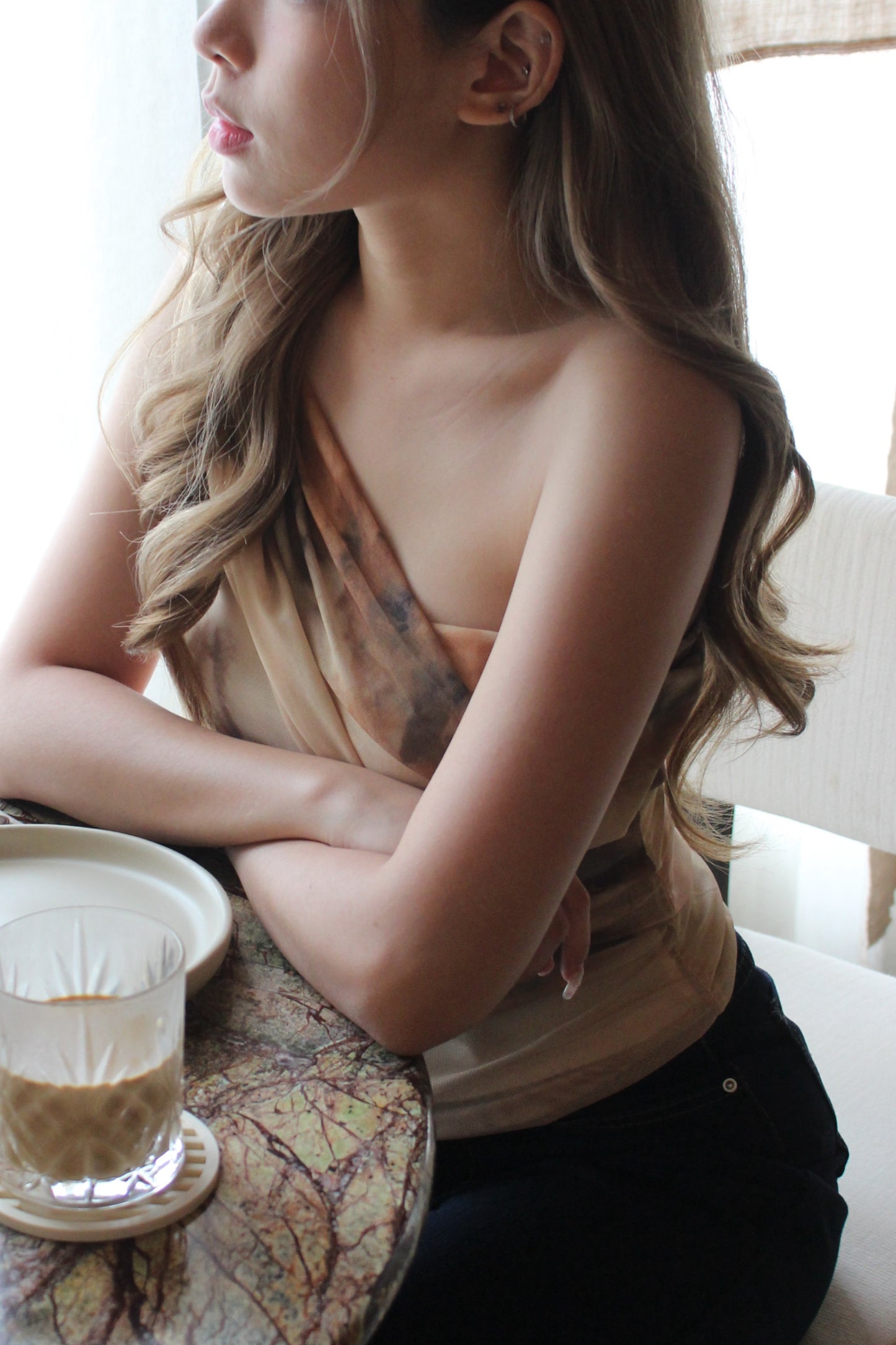 One-shoulder Top