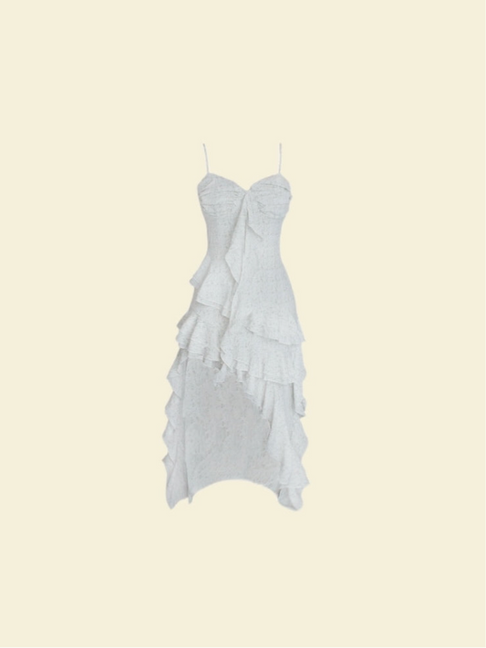 Ruffled Floral Dress