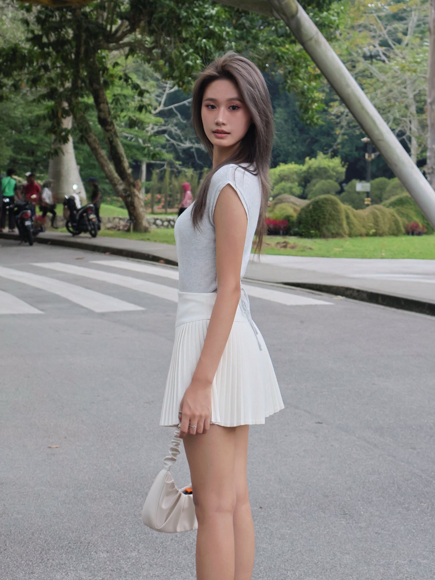 110. Mini Pleated Skirt