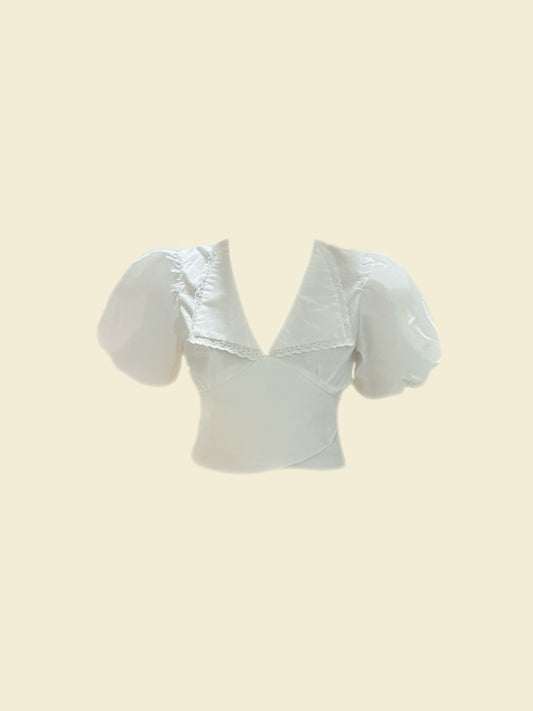 White Bubble Top