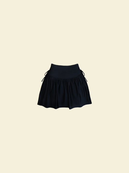 119.Midnight Bow Skirt